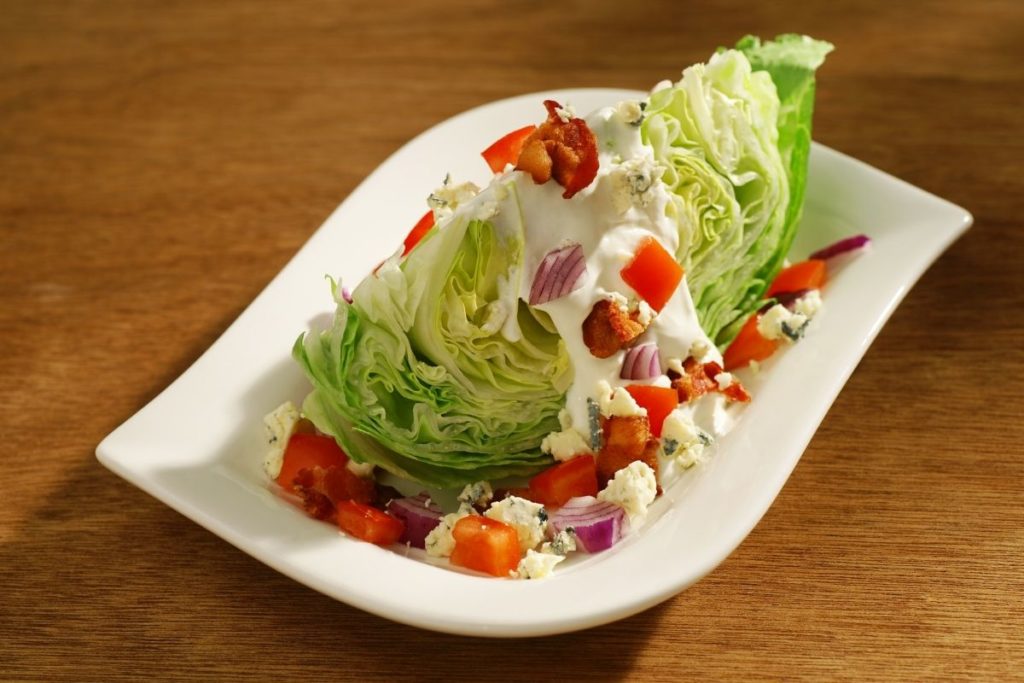 Wedge Salad - Best Sides For Lasagna