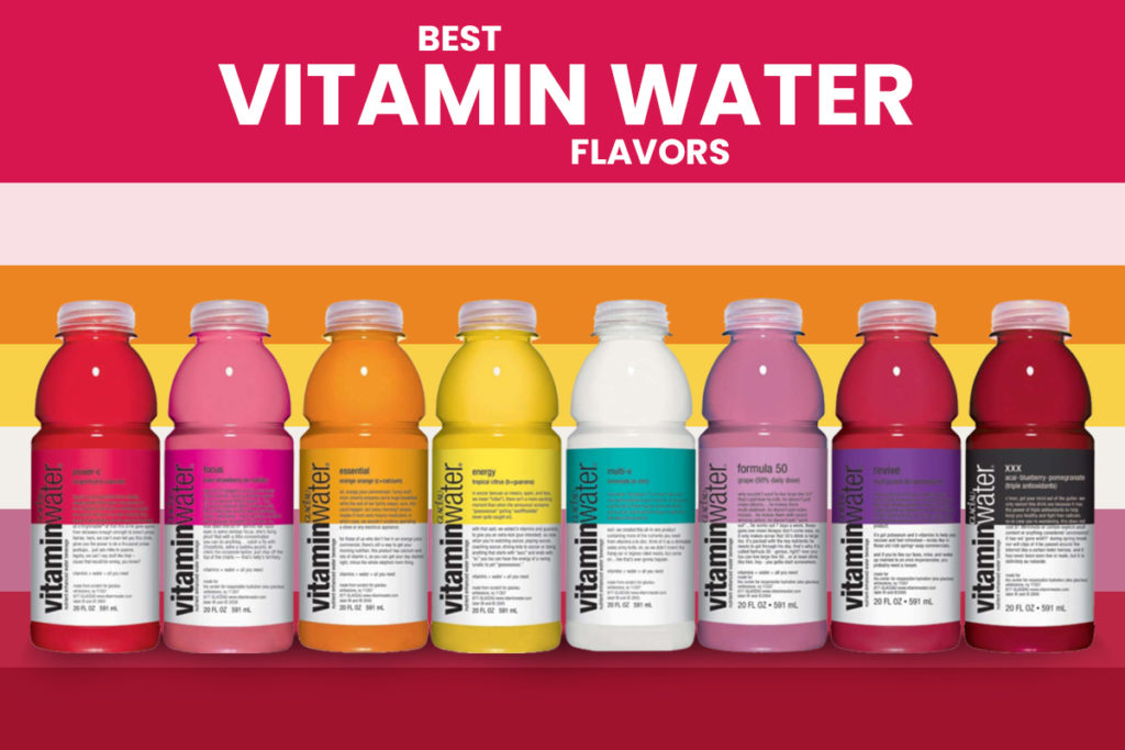 Best Vitaminwater flavors