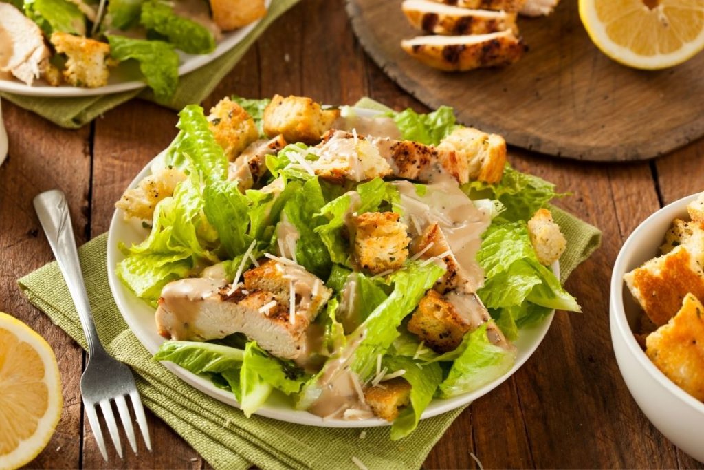 Caesar Salad - What to Serve With Ravioli
