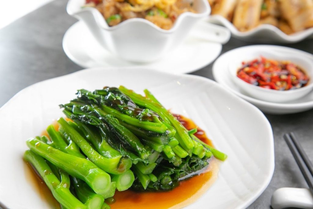 Chinese Broccoli - What to Serve with Fried Rice