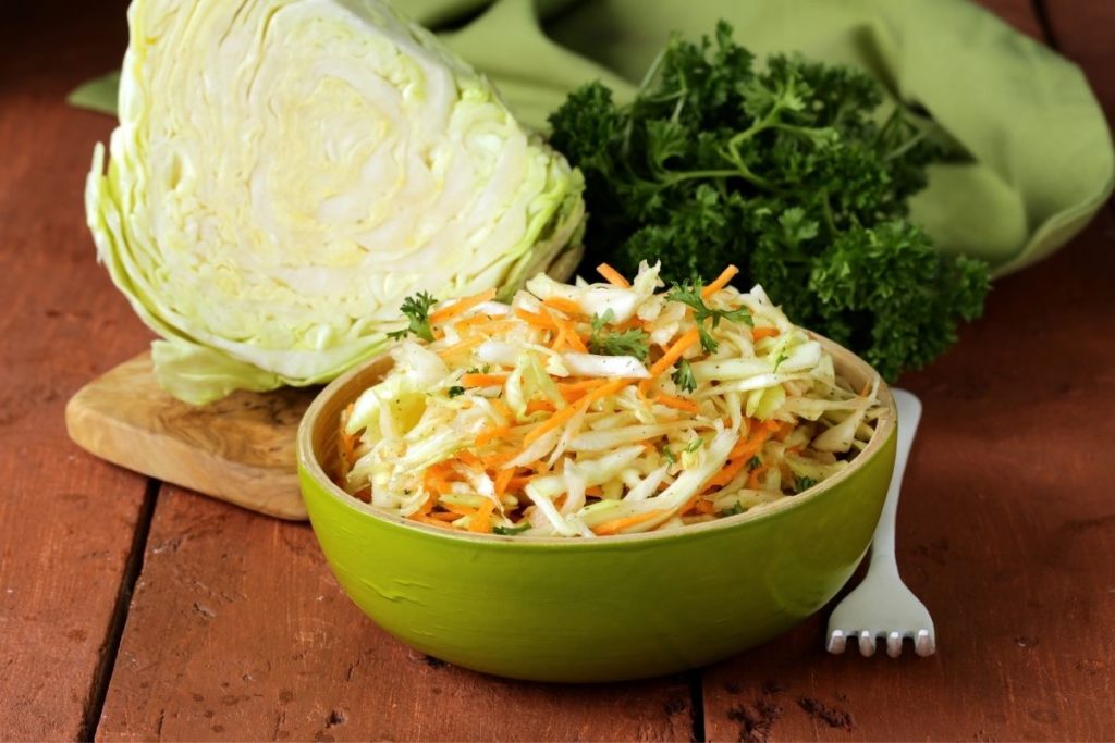 Coleslaw - What to Serve with Reuben Sandwiches