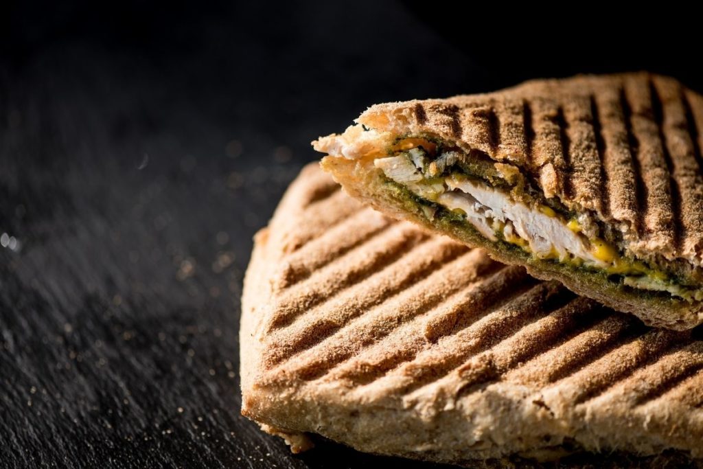 Grilled Chicken Pesto Panini - What to Serve With French Onion Soup