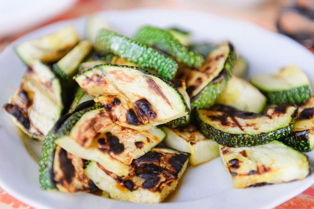 What to Serve with Eggplant Parmesan - Grilled Zucchini
