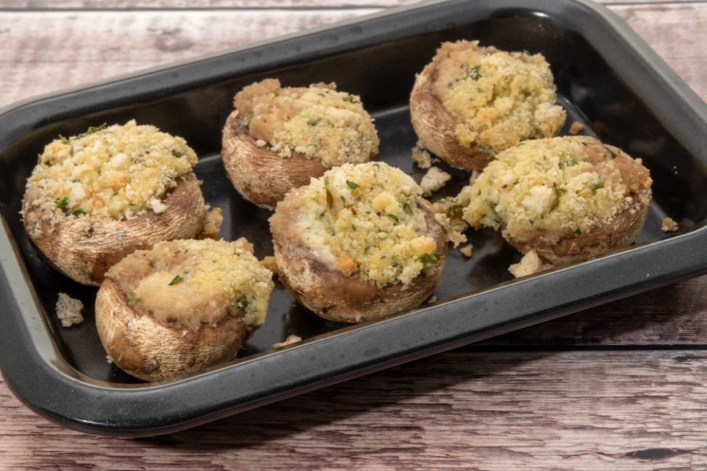 Parmesan Garlic Stuffed Mushrooms