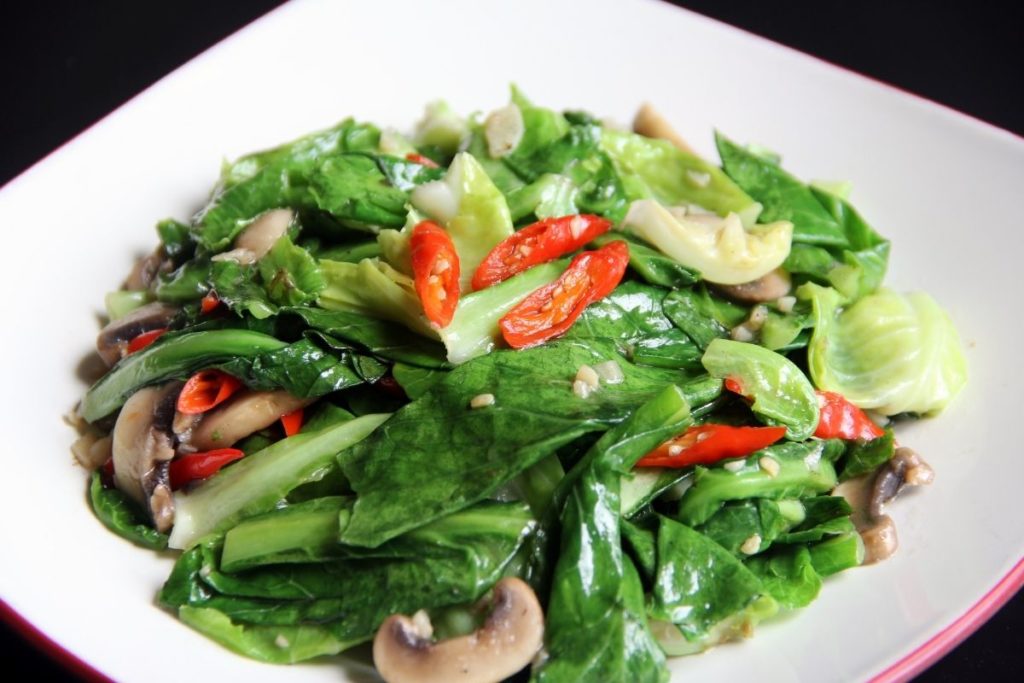 Side Dish of Stir-Fry Vegetables