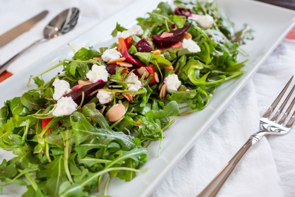 Arugula Salad - What to Serve with Wagyu Beef