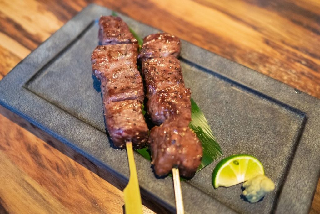 Beef Kushiyaki - What to Serve with Sushi