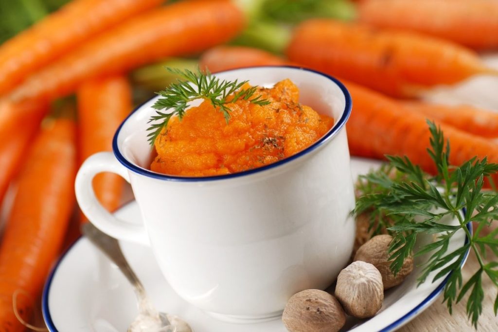 Cinnamon Honey Mashed Carrots - What to Serve with Wagyu Beef