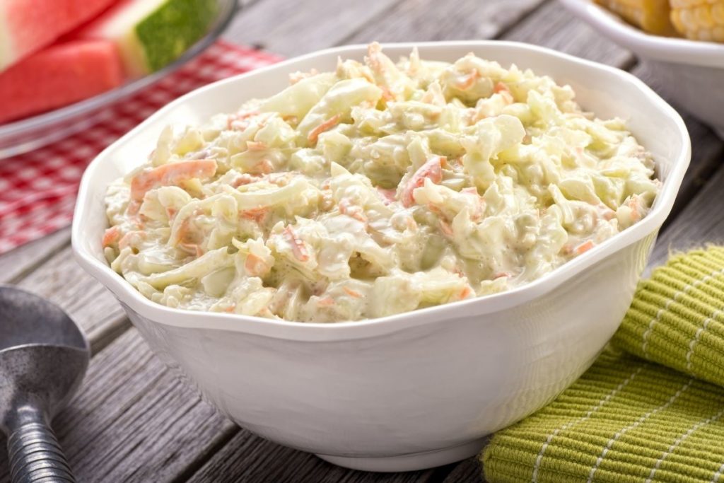 Coleslaw - What to Serve with French Dip Sandwiches
