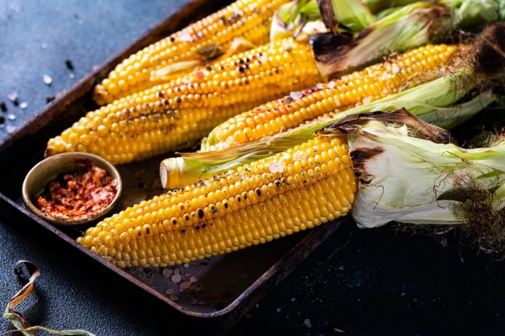 Side of Grilled Corn on the Cob