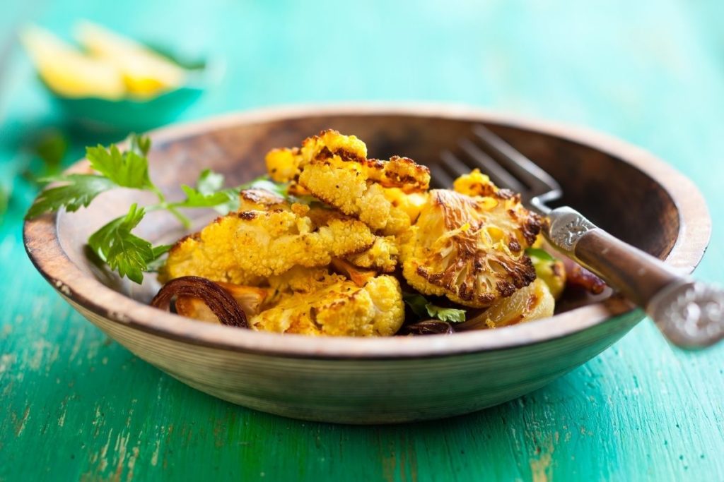 Italian Roasted Cauliflower - What to serve with Porchetta