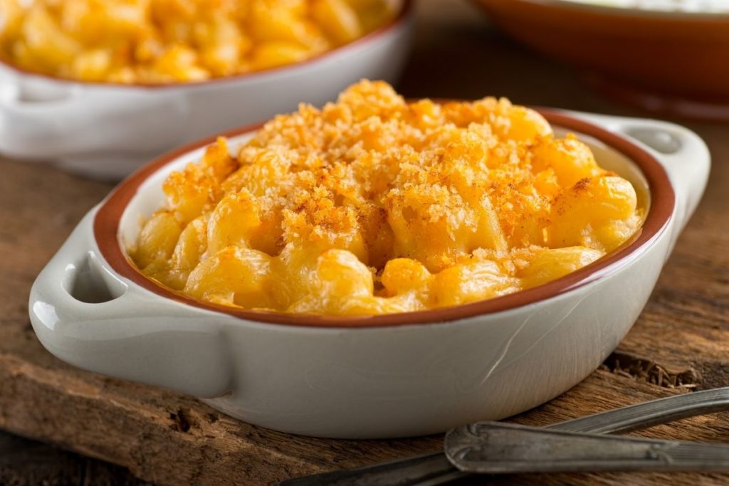 Mac & Cheese - What to Serve with Brisket Dinner