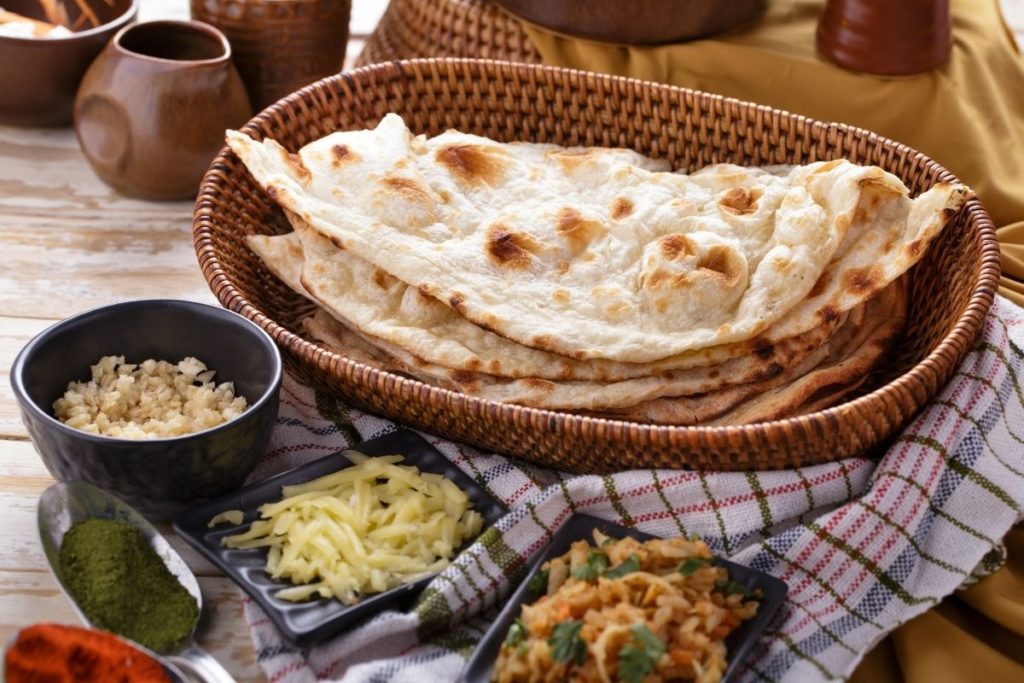 Naan - What to Serve with Tandoori Chicken