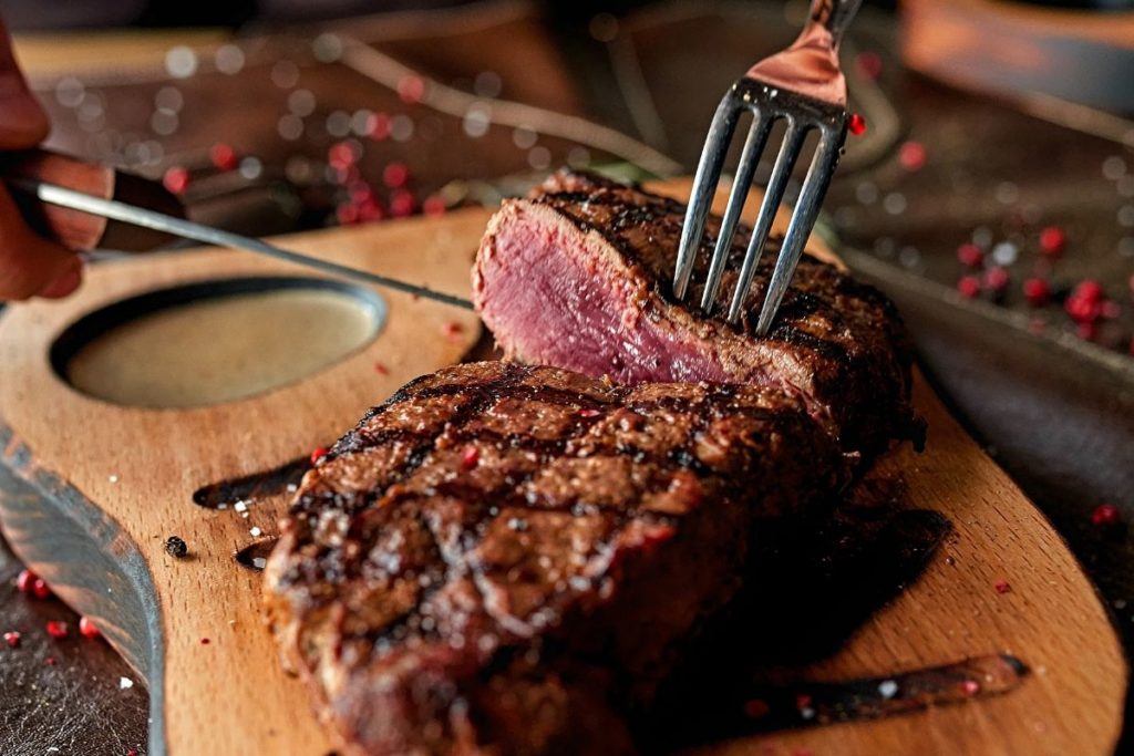 Steak - What to Serve with Broccoli Cheese Soup