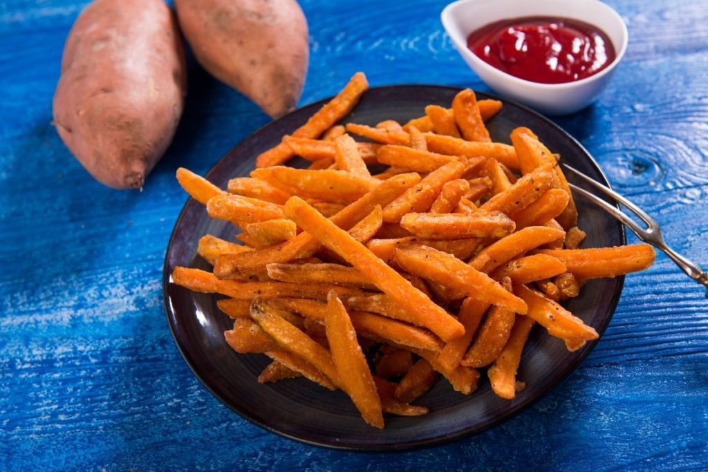 Sweet Potato Fries - What to Serve With Gyros