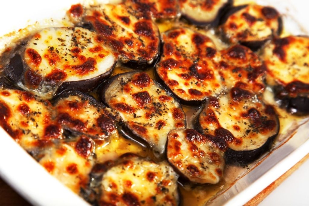 Side of Baked Eggplant