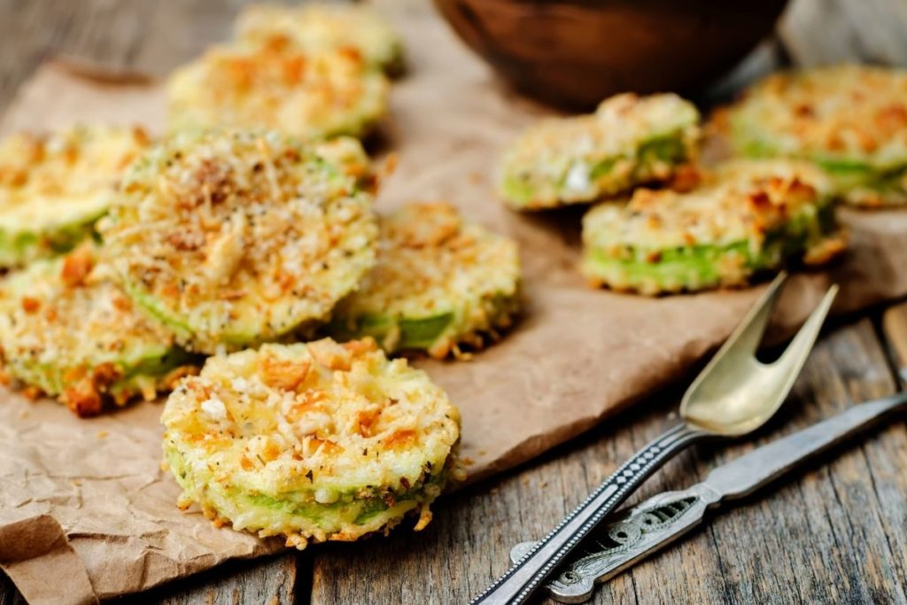 Side of Baked Parmesan Zucchini
