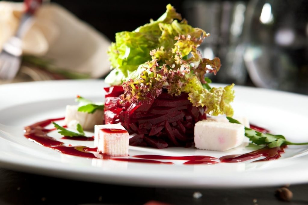 Beet Salad with Goat Cheese Side dish