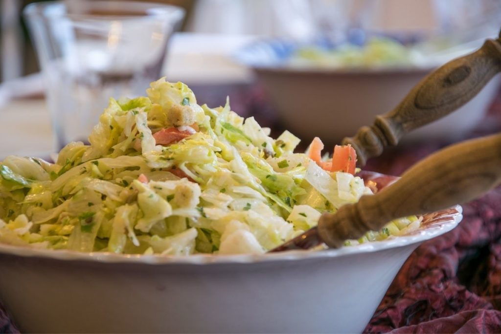 Coleslaw - What to Serve with Pigs in a Blanket