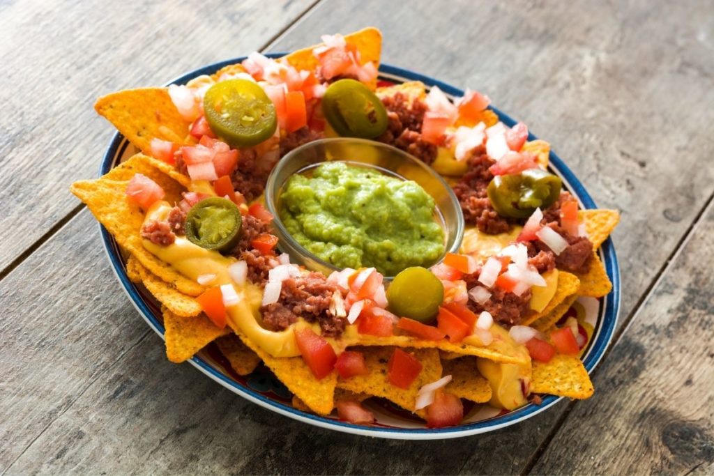 Nachos - What to Serve with Philly Cheesesteak