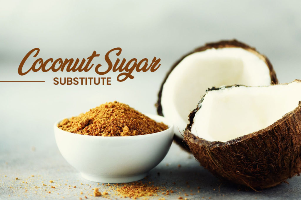 Coconut sugar substitutes