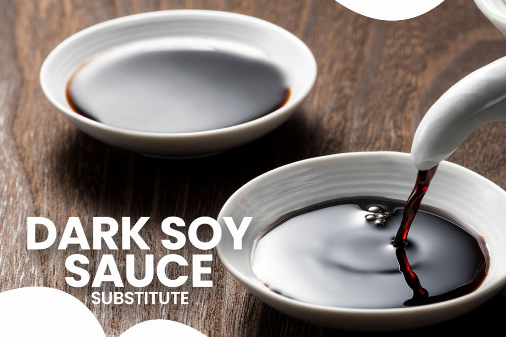 Dark soy sauce substitutes