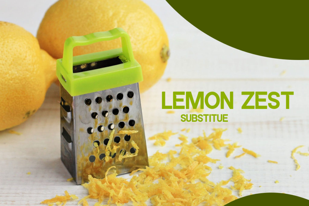 Lemon zest substitutes