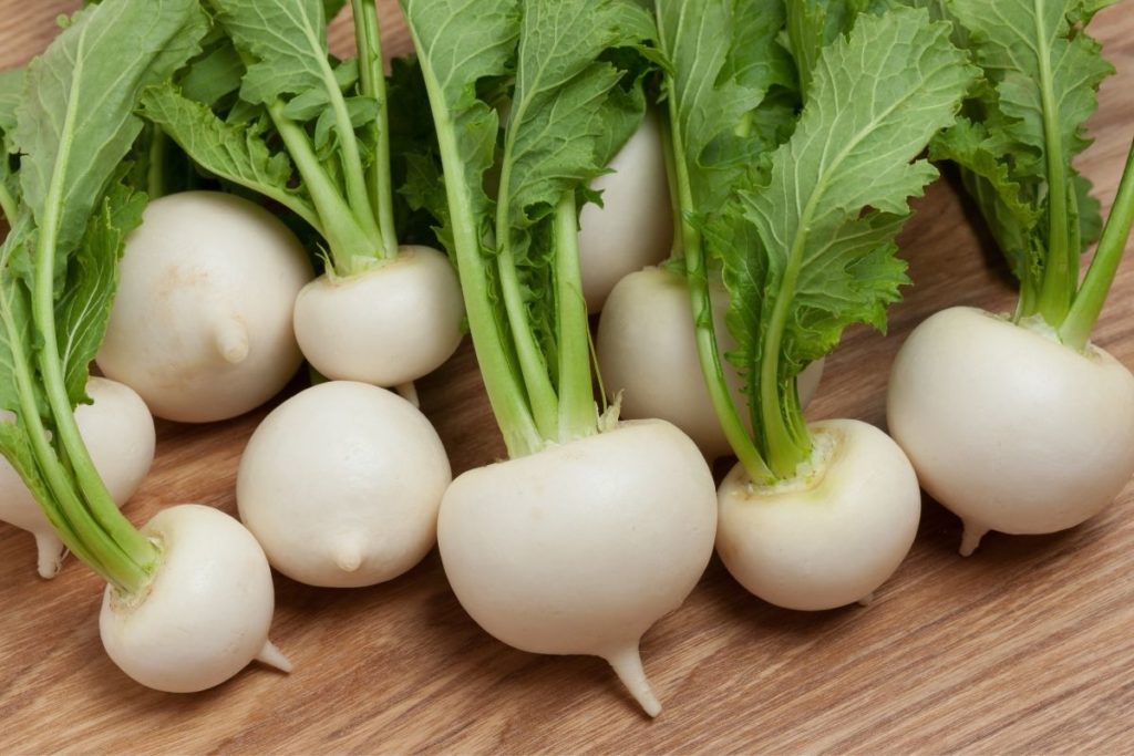 White Turnips - Substitute for Water Chestnuts