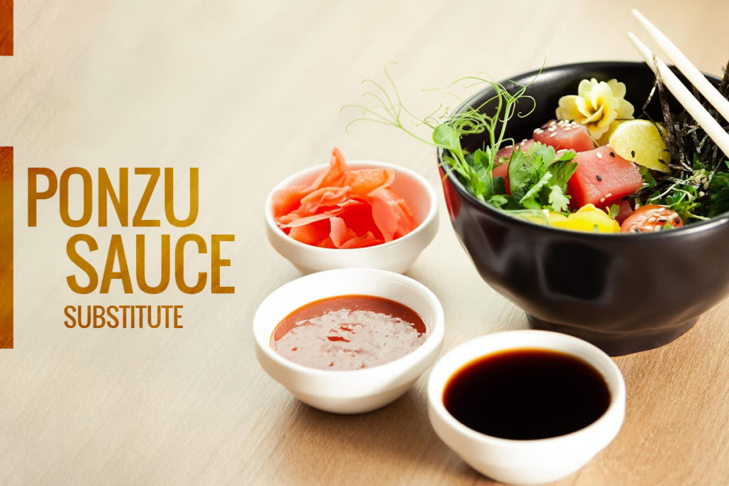 ponzu sauce substitutes