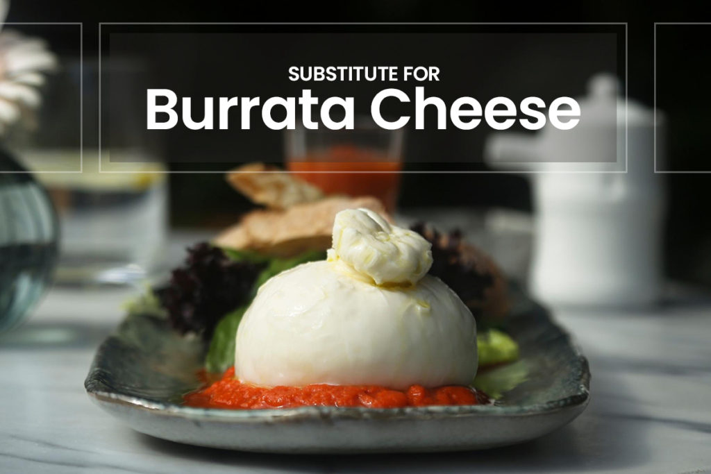 substitute for burrata cheese