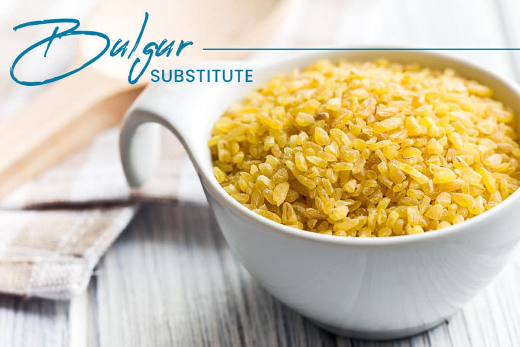 Bulgur substitutes