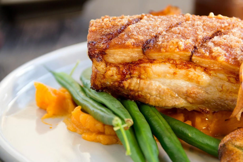 what to serve with pork belly