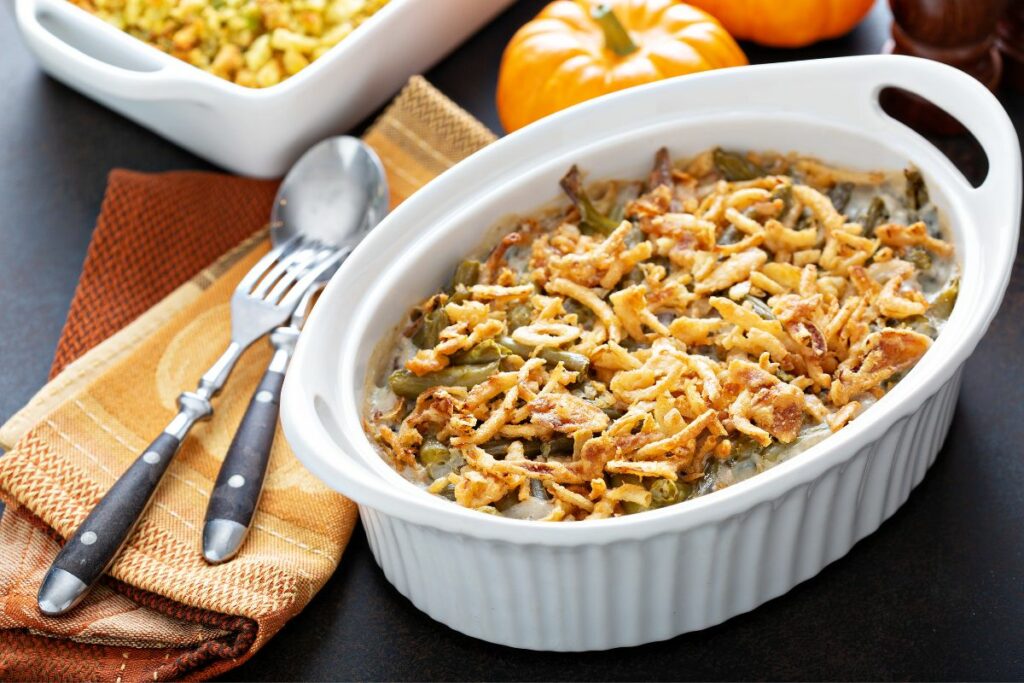 Green Bean and Mushroom Casserole