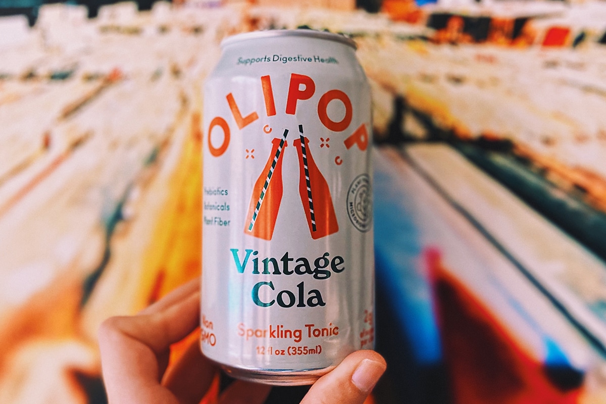 Olipop Vintage Cola Flavor