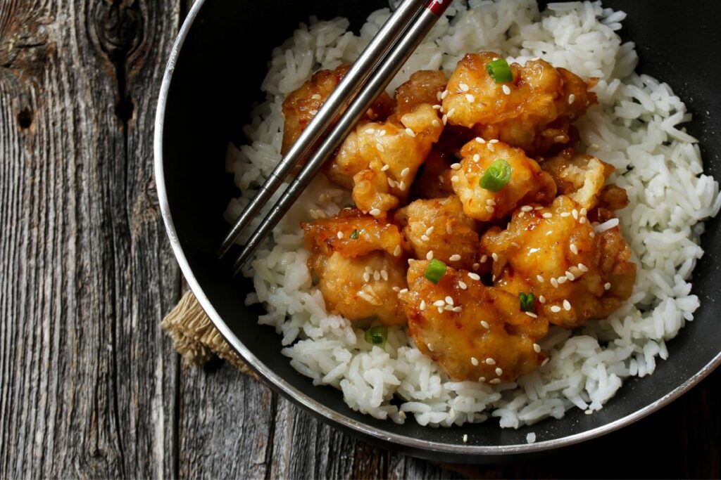 Rice - Best Side Dishes for Teriyaki Chicken