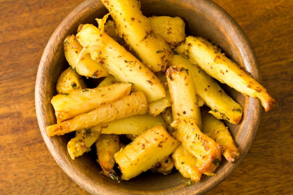 Roasted Parsnip - Best Sides for Stuffed Shells