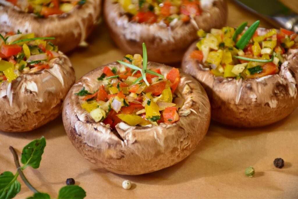 Stuffed Mushroom - What to Serve With Beef Tenderloin