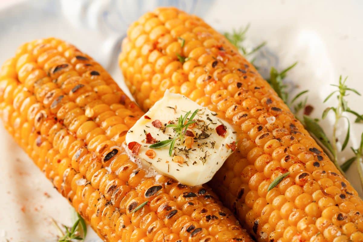 Cotija Cheese and Grilled Corn