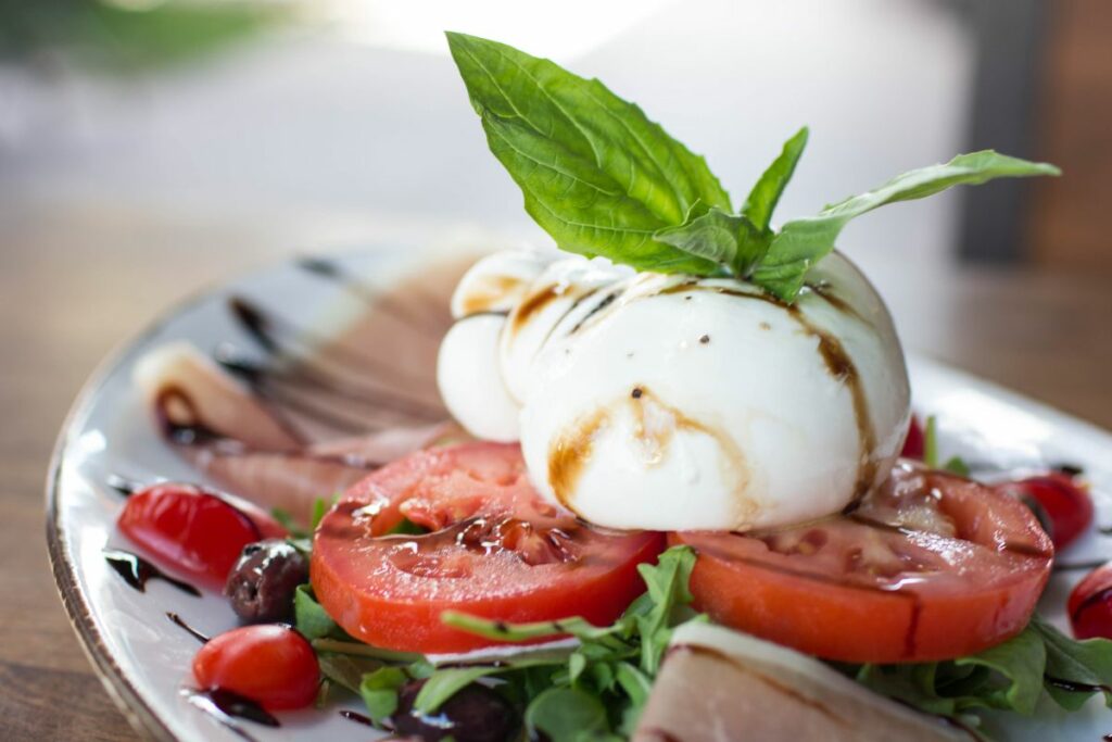 Best Burrata Salad - What to Serve with Shrimp Cocktail