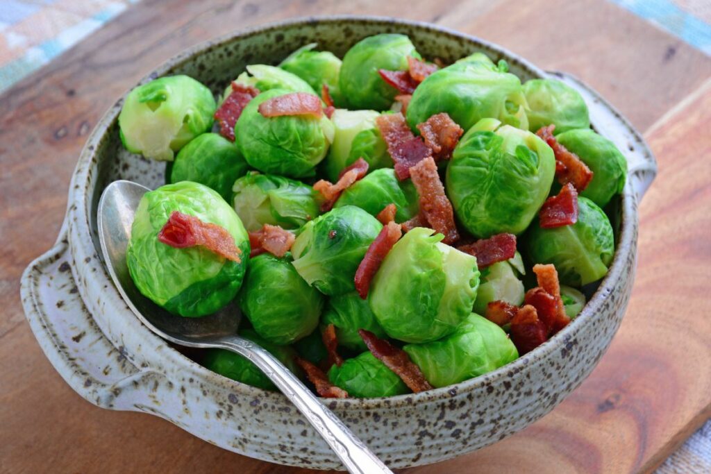 Bacon Bits Toppings - What to Serve with Brussels Sprouts