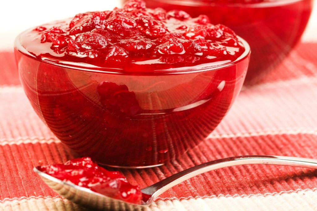 Cranberry Sauce - Best Healthy Sides for Sloppy Joe