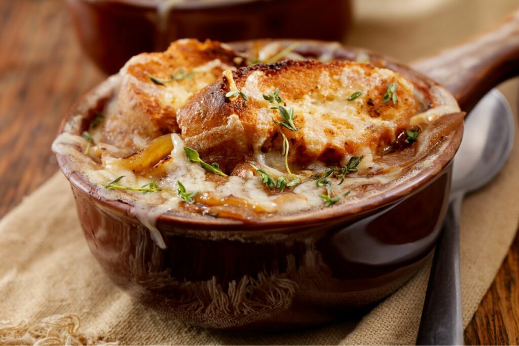 French Onion Soup - Best Healthy Sides for Sloppy Joe