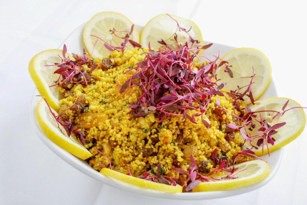 Best Lemon Couscous - What to Serve with Trout