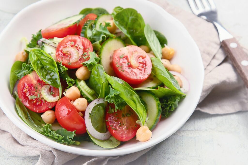 Mixed Veggie Salad - Best Healthy Sides for Pulled Pork