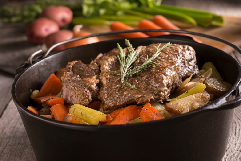 Pot Roast - What to serve with popovers