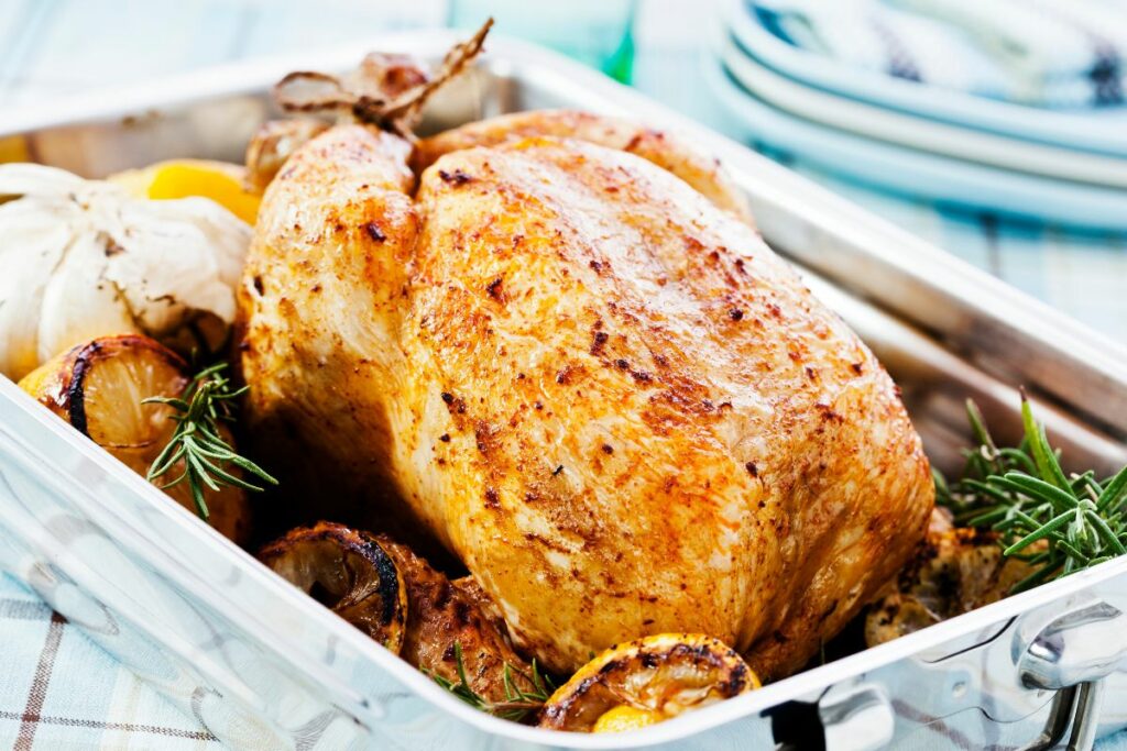 Best Roast Chicken - What to serve with dirty rice