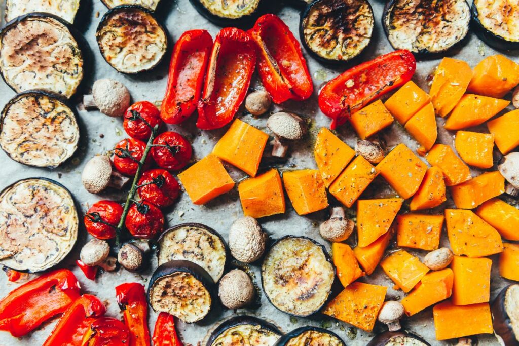 Roasted Vegetables - What to serve with Osso Buco