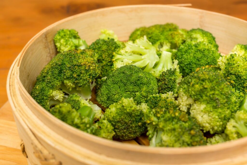 Steamed Broccoli - Best Healthy Sides for Brats