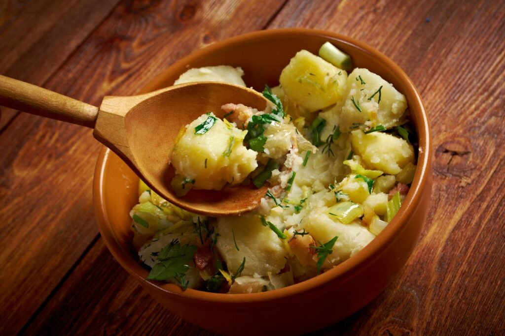Swabian Kartoffelsalat - Best Healthy Sides for Brats
