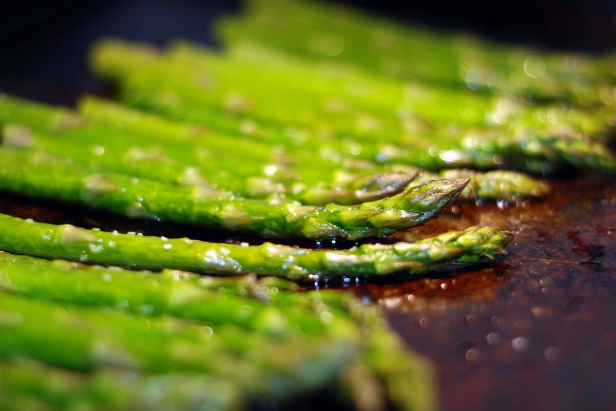 Roasted asparagus 
